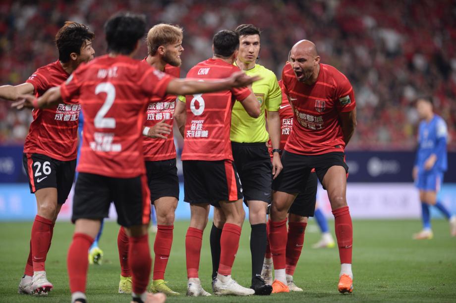 罗慕洛破门 成都蓉城1-0送上海申花赛季首败