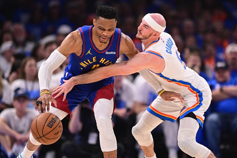 约基奇空砍44+15亚历山大31分 雷霆险胜掘金