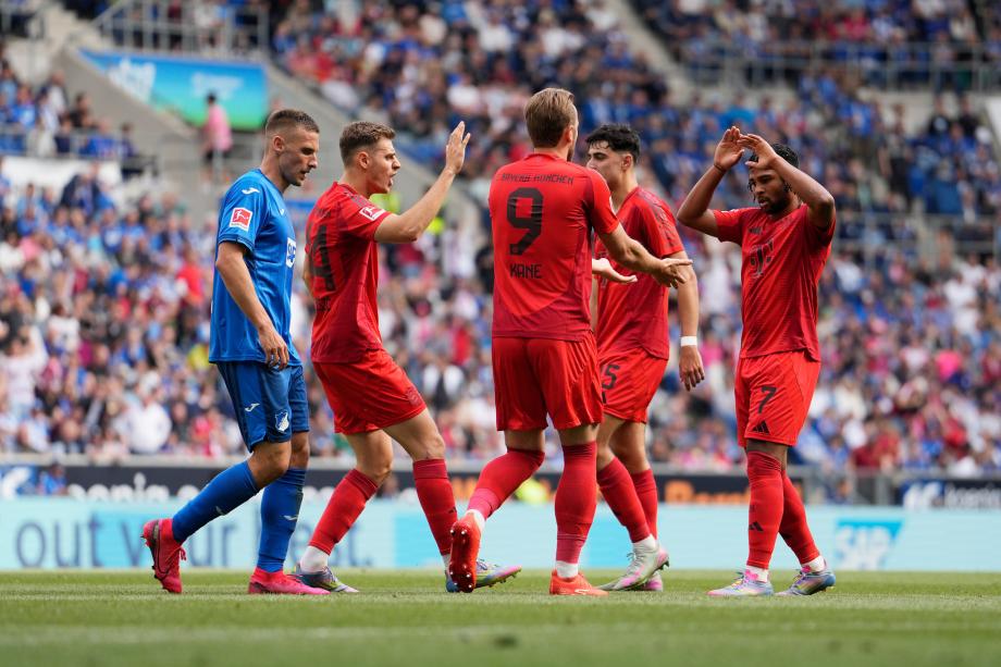 奥利塞、凯恩传射建功 拜仁4-0胜霍芬海姆