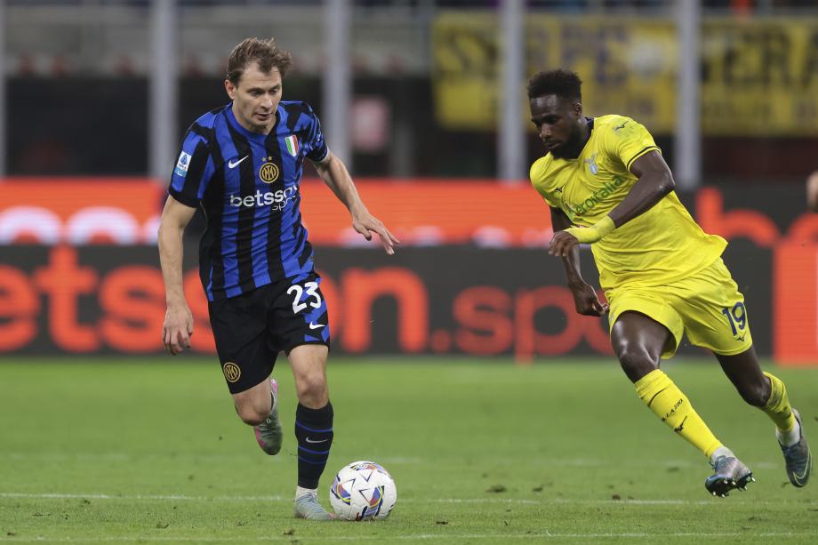 比塞克破门+送点佩德罗双响 国米2-2拉齐奥