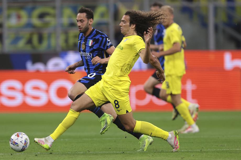 比塞克破门+送点佩德罗双响 国米2-2拉齐奥