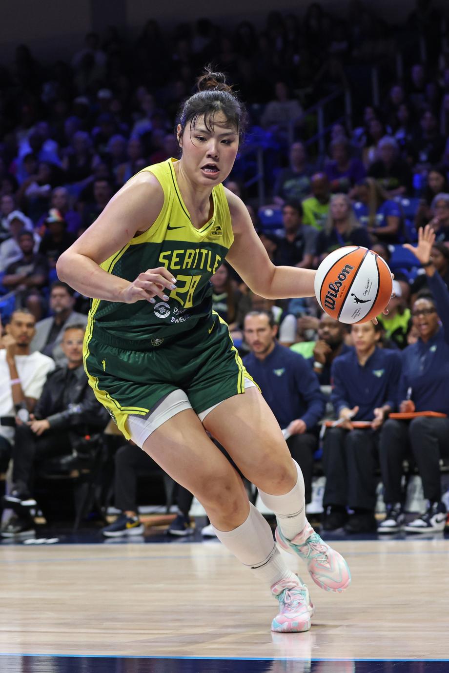 WNBA：李月汝2篮板1助攻 风暴客场力克飞翼