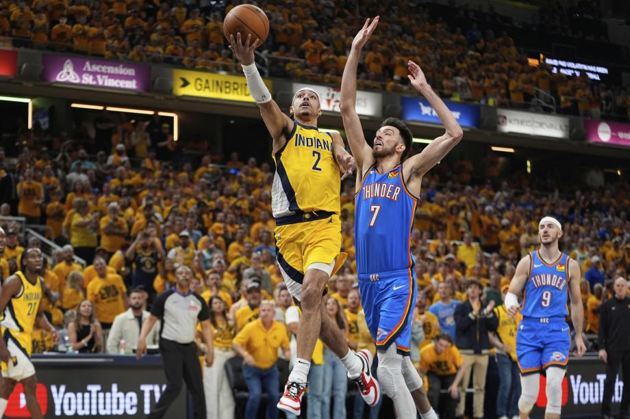 NBA总决赛抢七来了！步行者大胜雷霆 总比分3-3