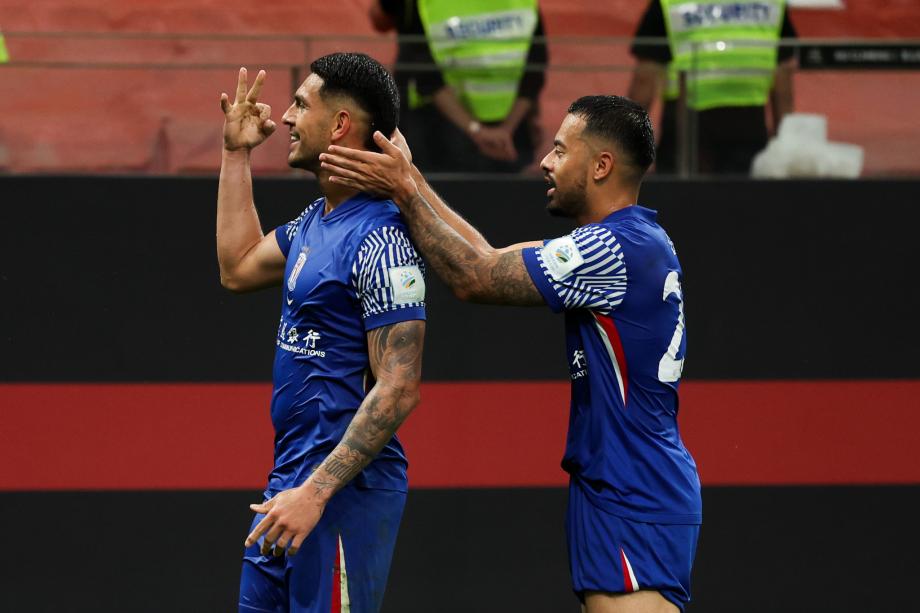 路易斯帽子戏法 申花3-2力克海港进足协杯8强