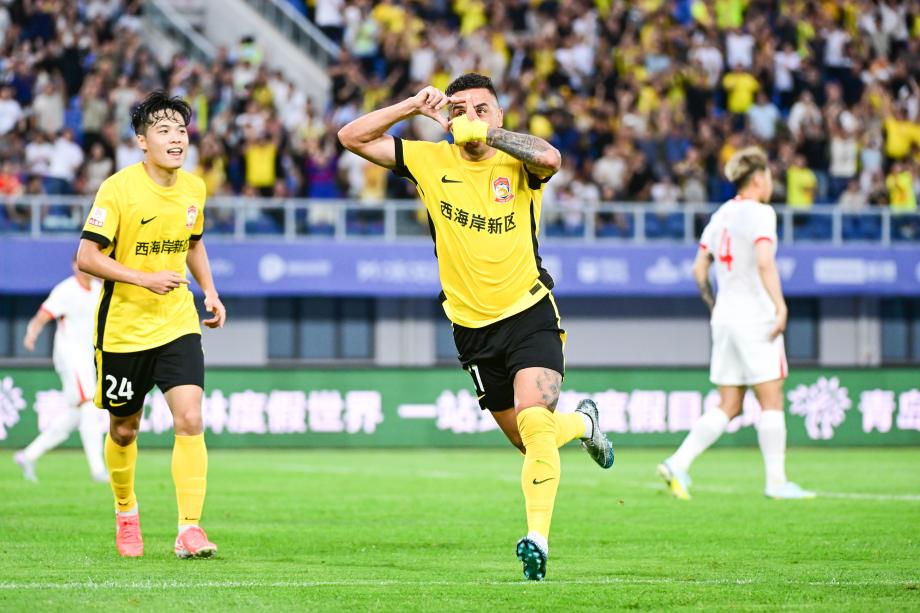 戴维森制胜 青岛西海岸1-0青岛海牛近七轮首胜