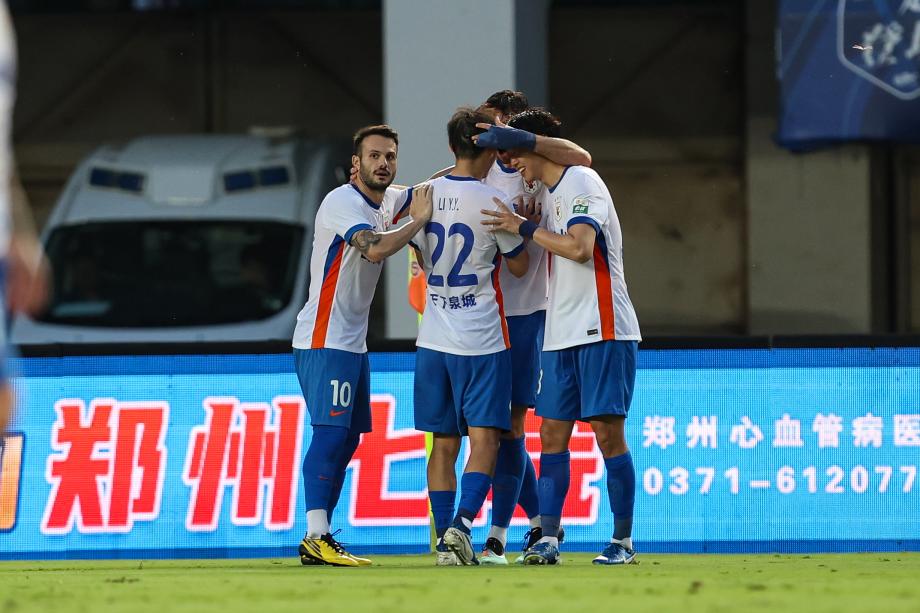 泽卡两球卡多索梅开二度 河南主场战平山东