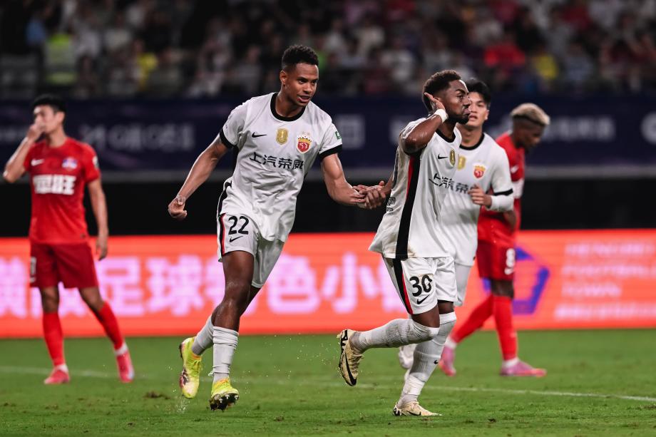 中超-刘若钒传射 上海海港4-2力克梅州客家