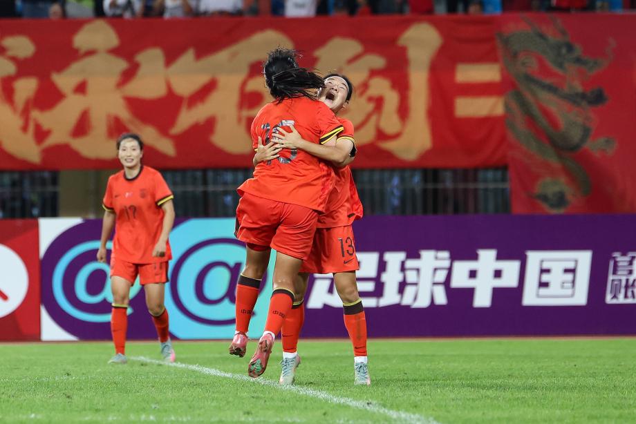 [图]U20女足亚洲杯资历赛 中国U20女足获利两连胜体育录像/图片