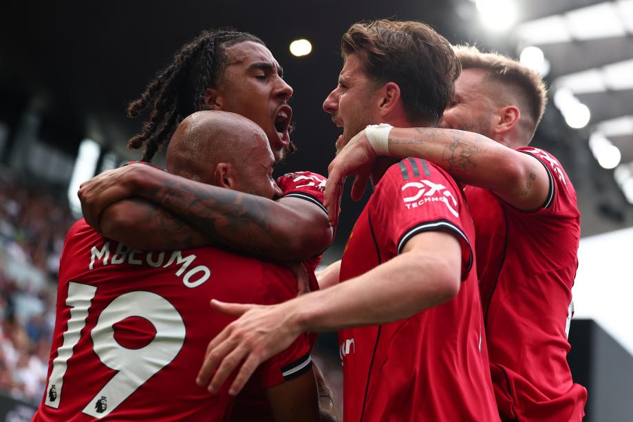 英超-B费失点 曼联1-1富勒姆暂列积分榜第16