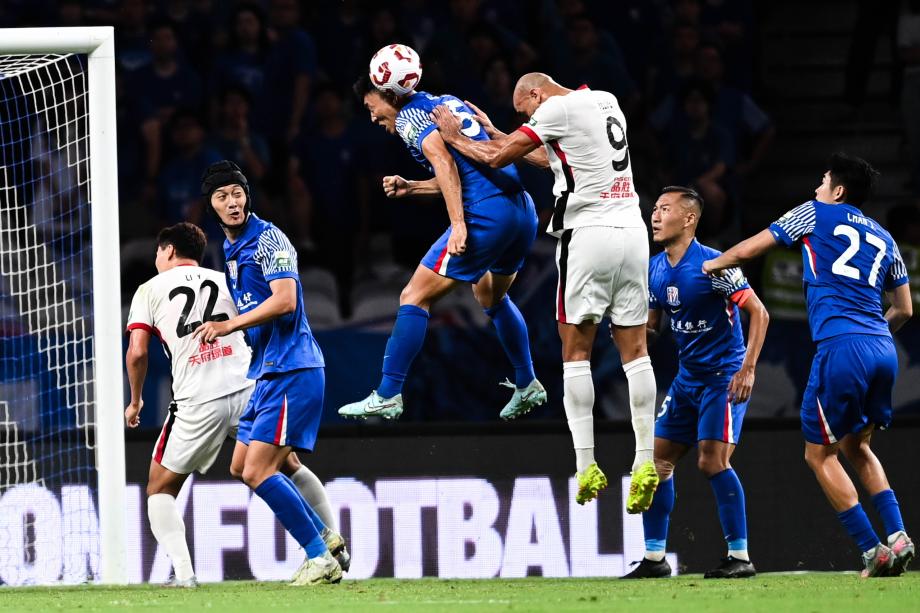 中超-周定洋99分钟绝平 蓉城1-1申花重夺榜首