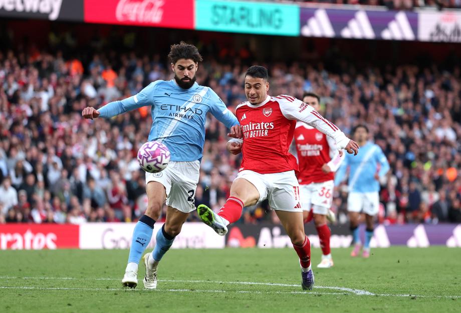 哈兰德破门马丁内利补时扳平 阿森纳1-1曼城