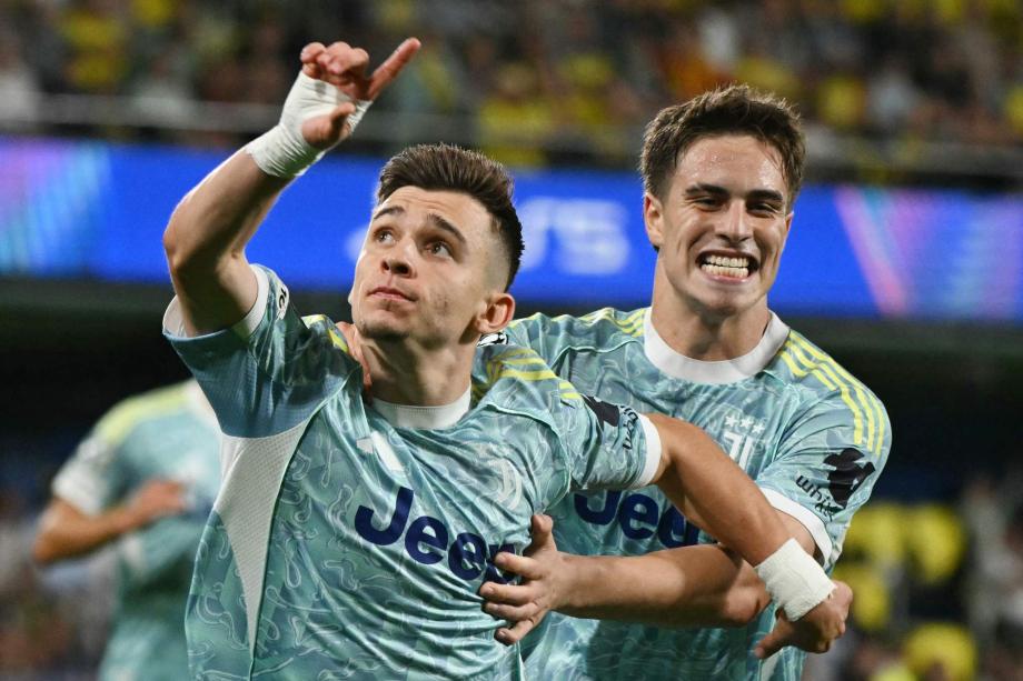 加蒂倒钩孔塞桑一条龙 尤文2-2比利亚雷亚尔