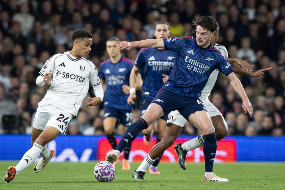 加布里埃尔助攻特罗萨德进球 阿森纳1-0富勒姆