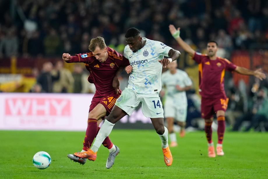 巴雷拉助攻博尼攻入关键球 国米1-0小胜罗马