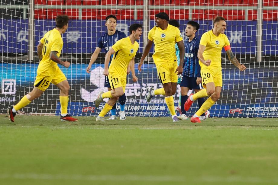 中超：杜加利奇进球 深圳新鹏城客胜武汉三镇