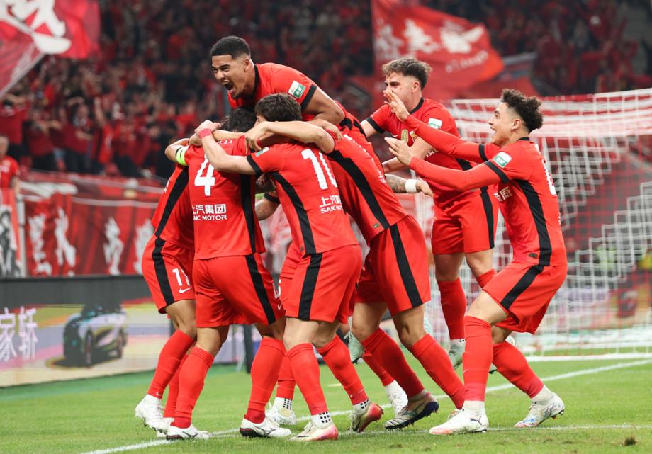 上海海港3-0浙江队 手握中超争冠主动权