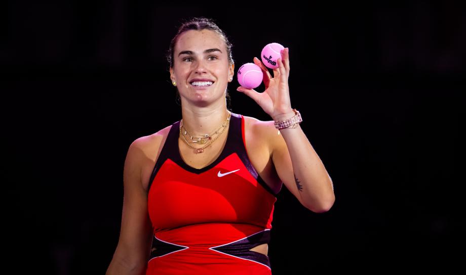 [图]WTA年终总决赛：萨巴伦卡2-0战胜高芙