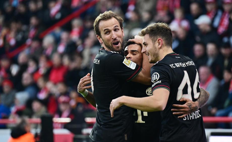 凯恩绝平 拜仁2-2柏林联16连胜纪录遭终结