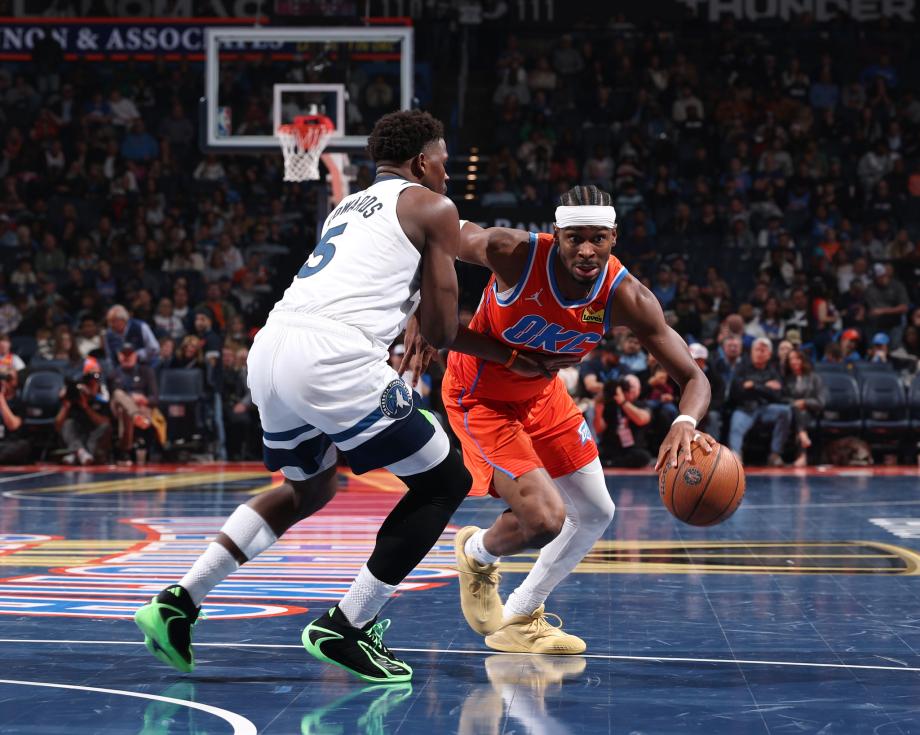 亚历山大40+6爱德华兹31+8 雷霆力克森林狼