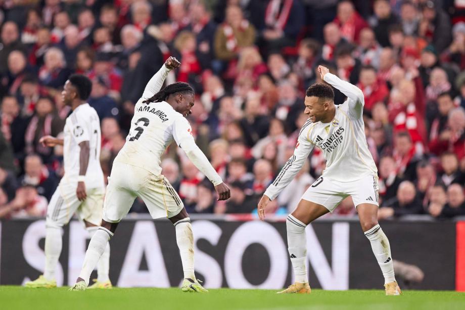 姆巴佩2射1传 皇马3-0毕尔巴鄂竞技结束3连平