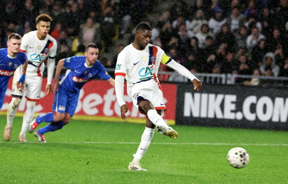 登贝莱传射 巴黎圣日耳曼4-0晋级法国杯32强