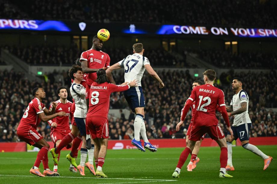 伊萨克破门 利物浦2-1热刺收获各赛事3连胜