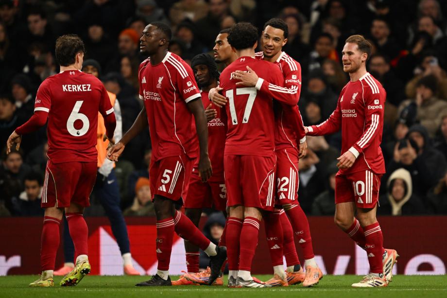 [图]伊萨克破门 利物浦2-1热刺收货各赛事3连胜#德国世界杯分组#