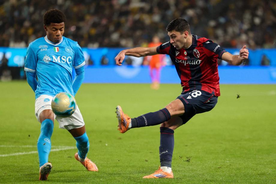 内雷斯双响 那不勒斯2-0队史第三次问鼎意超杯