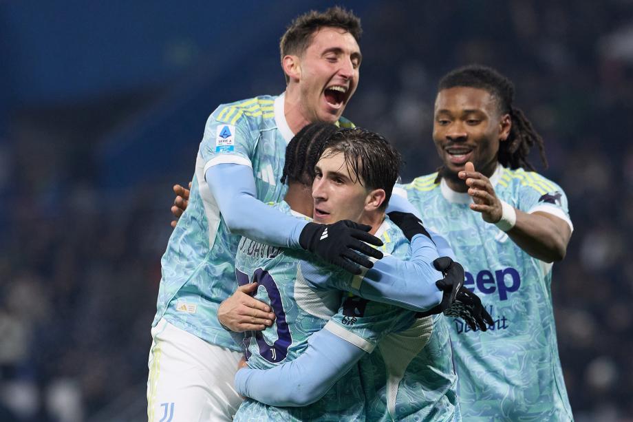 意甲-戴维传射米雷蒂破门 尤文3-0完胜萨索洛