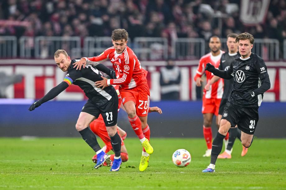 德甲-奥利塞2射1传迪亚斯破门 拜仁8-1狼堡