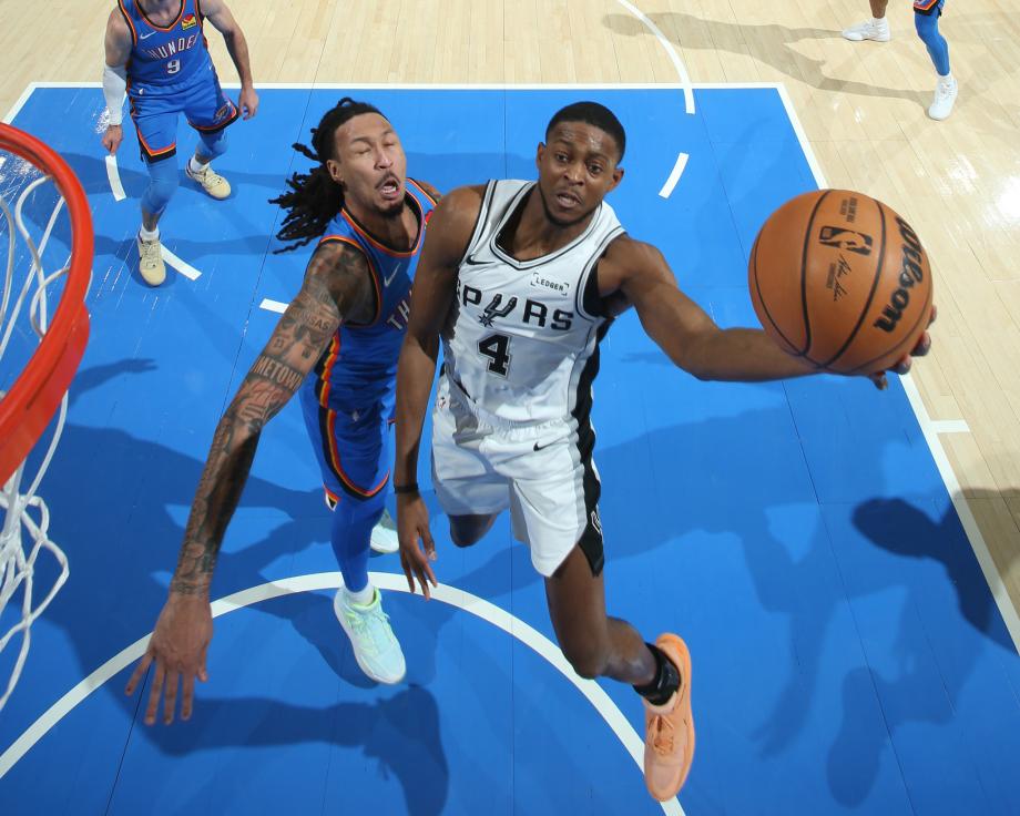 亚历山大34分文班亚马17+7 雷霆复仇马刺取4连胜