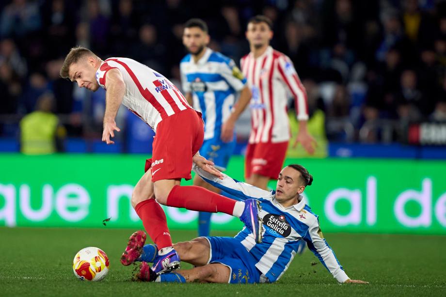 国王杯-格列兹曼任意球破门 马竞1-0拉科鲁尼亚