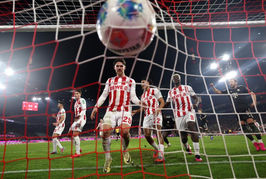 德甲-金玟哉卡尔建功 拜仁3-1科隆11分领跑