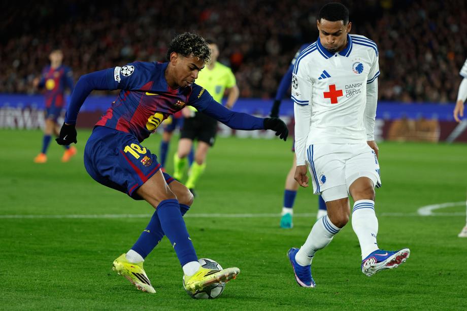 欧冠-亚马尔传射 巴萨4-1逆转哥本哈根晋级16强