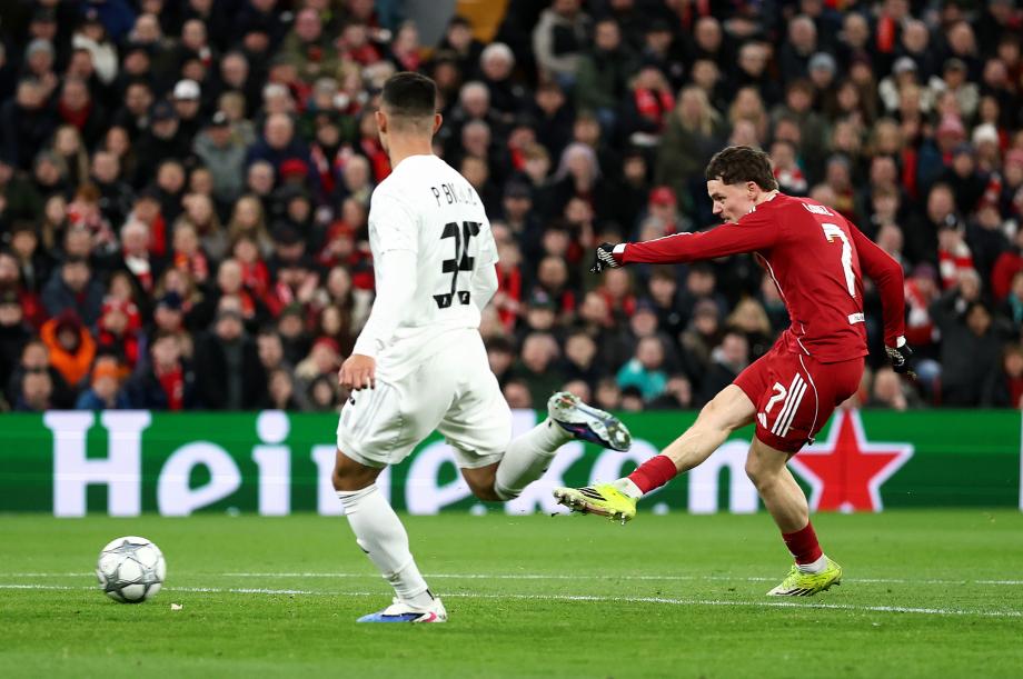 欧冠-麦卡双响埃基蒂克传射 利物浦6-0卡拉巴赫