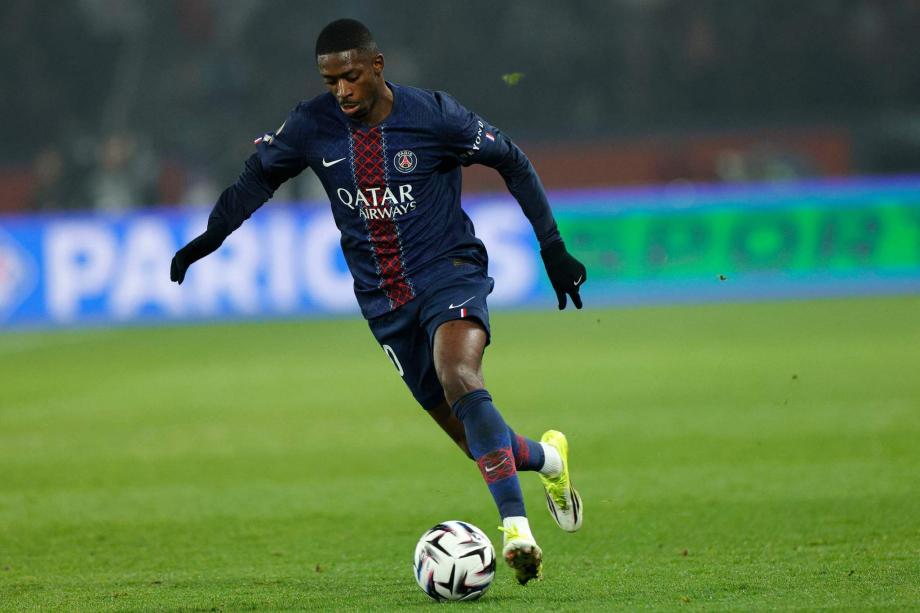 法甲-登贝莱2射1传 巴黎圣日耳曼5-0大胜马赛