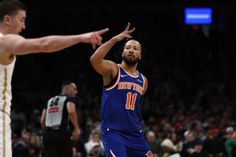 布伦森31+8布朗26+4 尼克斯终结凯尔特人5连胜