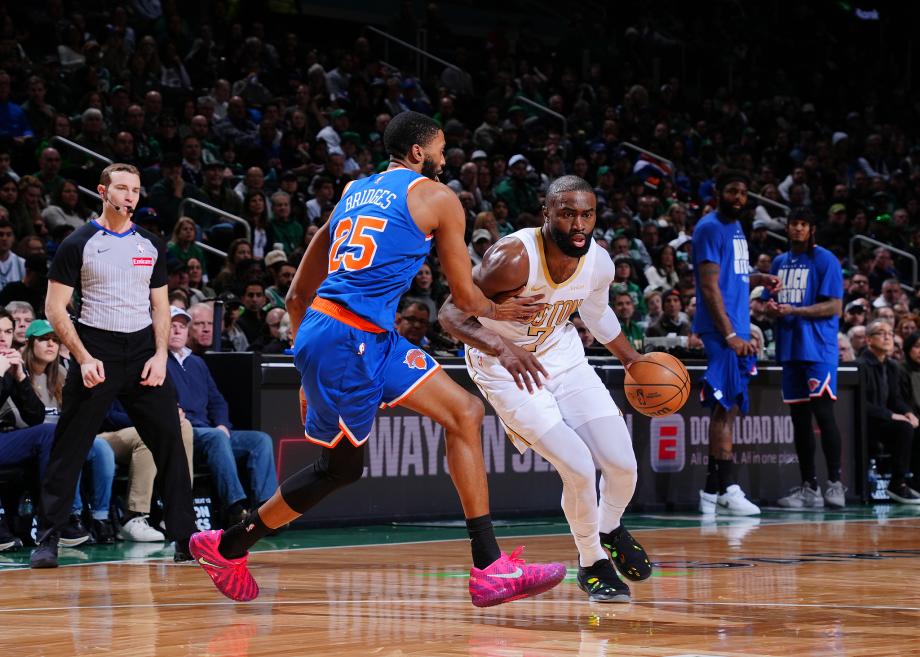 布伦森31+8布朗26+4 尼克斯终结凯尔特人5连胜