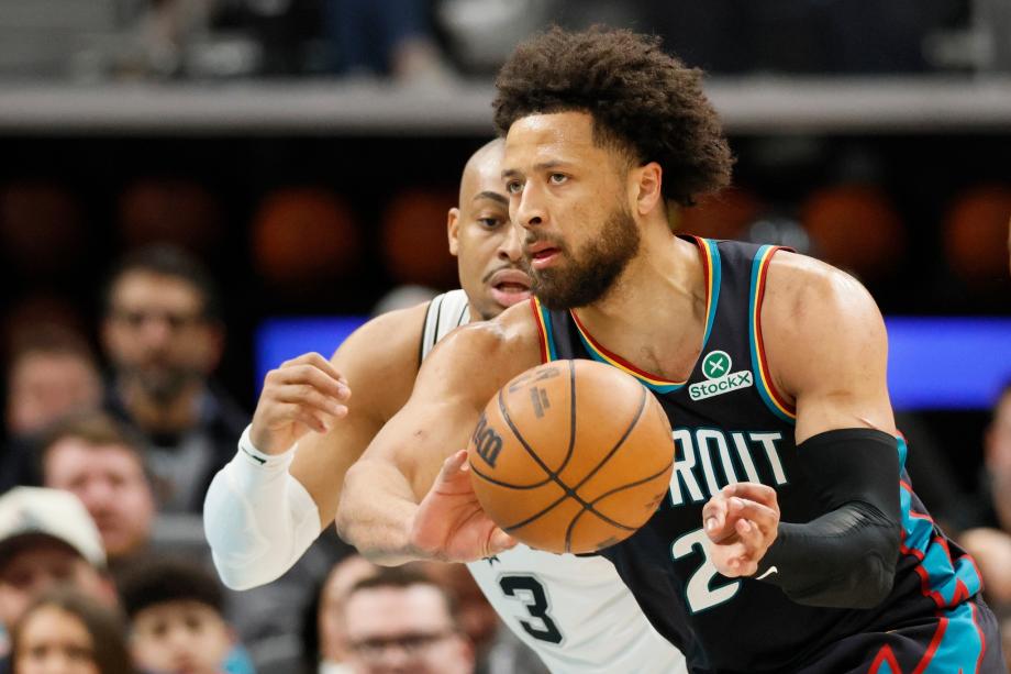 文班亚马21+17杜伦25+14 马刺击败活塞9连胜