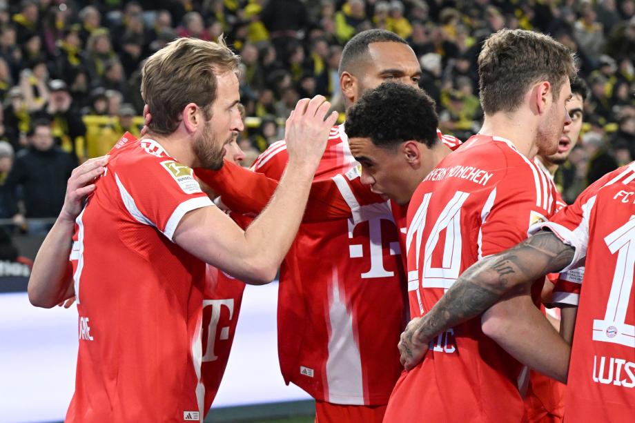 基米希绝杀凯恩双响 拜仁3-2逆转多特蒙德