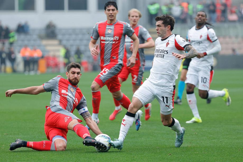 意甲-莱奥破门 AC米兰2-0克雷莫纳取得近3轮首胜