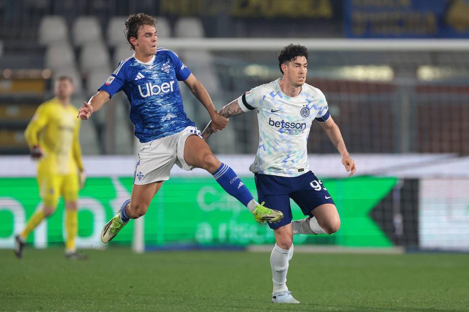 意杯-瓦莱错失绝佳良机 国米首回合0-0战平科莫