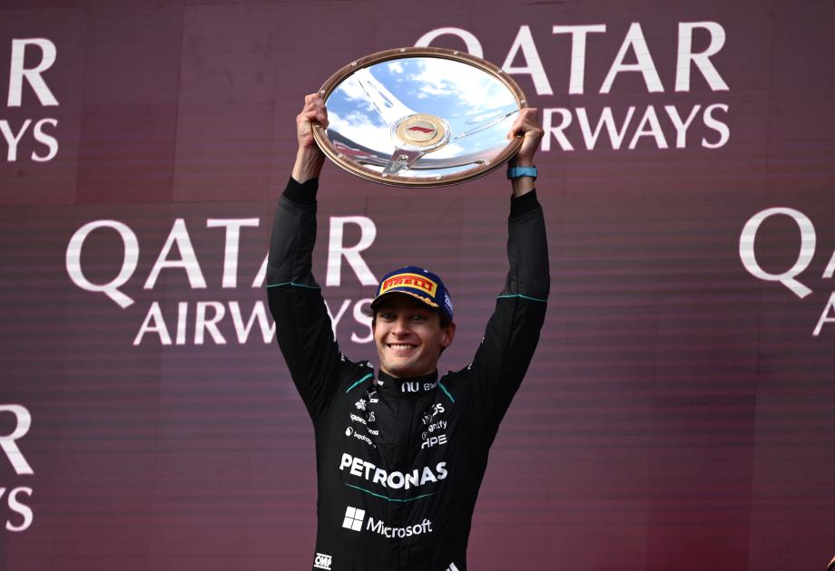 [图]F1澳大利亚大奖赛：拉塞尔杆位发车赛季揭幕战夺冠体育集锦