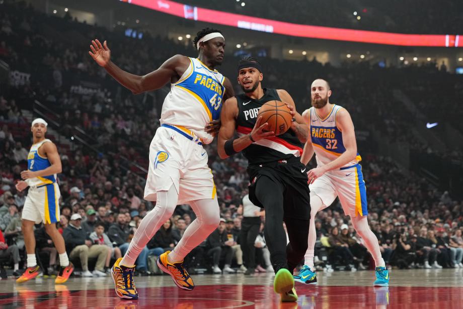 杨瀚森5分西亚卡姆22分 开拓者大胜步行者