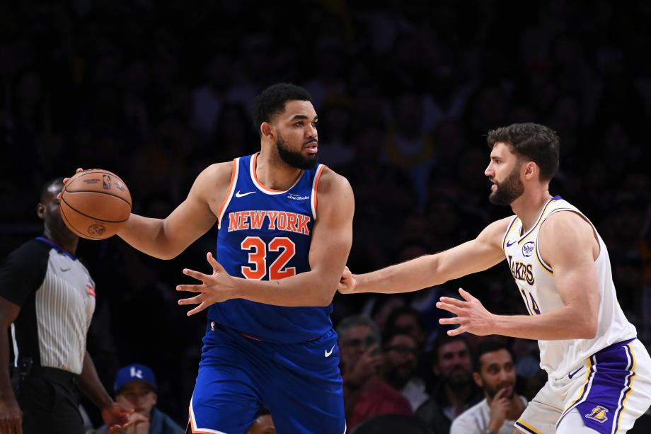 东契奇35分唐斯25+16 湖人主场击败尼克斯