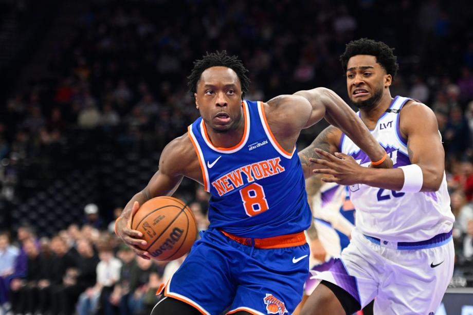 唐斯21+7+7布伦森28分 尼克斯4人20+逆转爵士