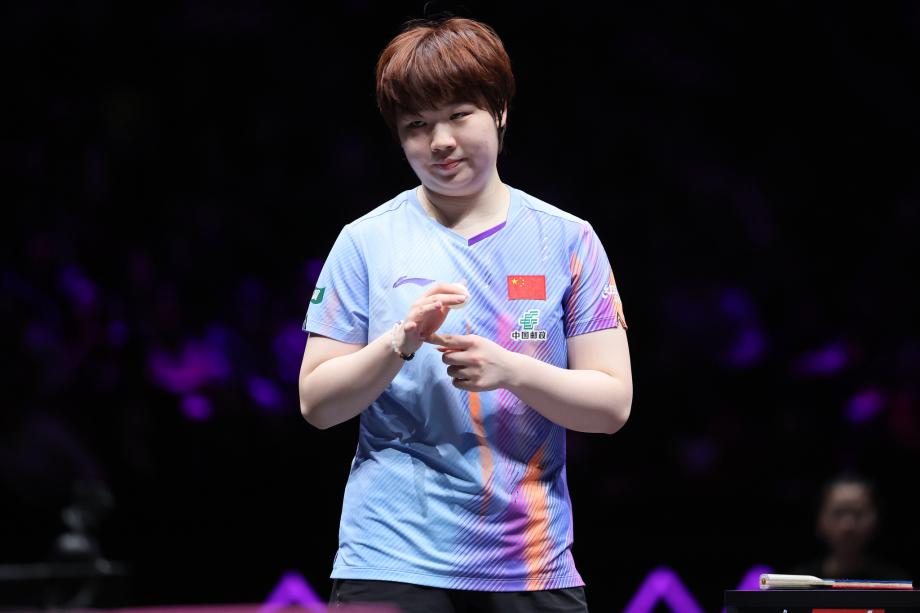 [图]WTT重庆冠军赛-蒯曼4-1驯服王艺迪晋级决赛体育录像/图片