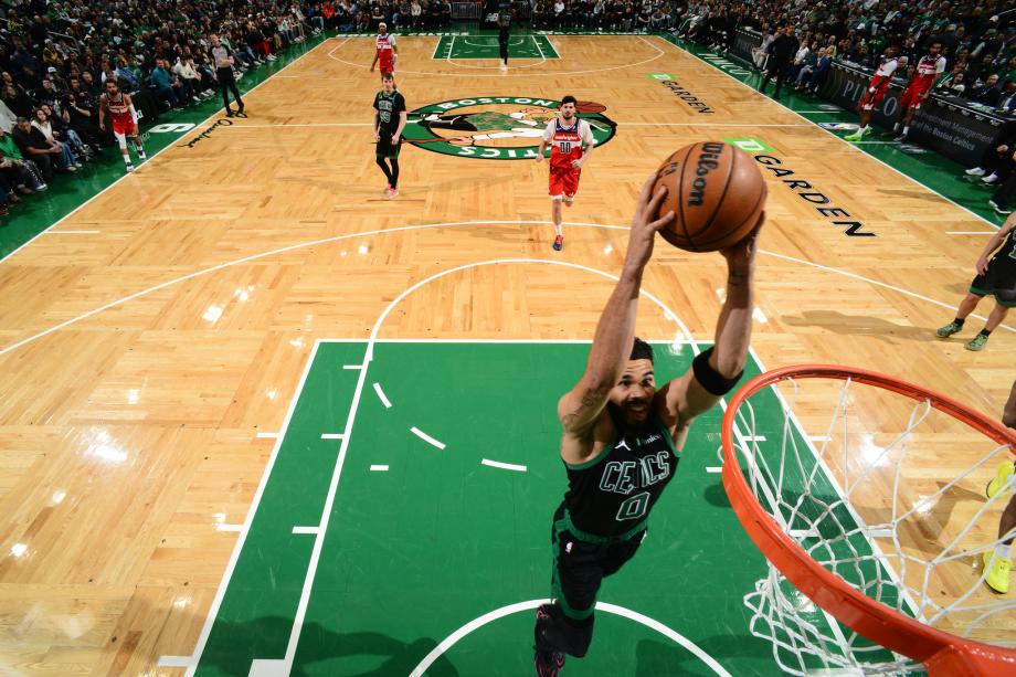 [图]塔图姆20+14+7奎塔24+10 凯尔特东说念主主场轻取奇才体育录像/图片