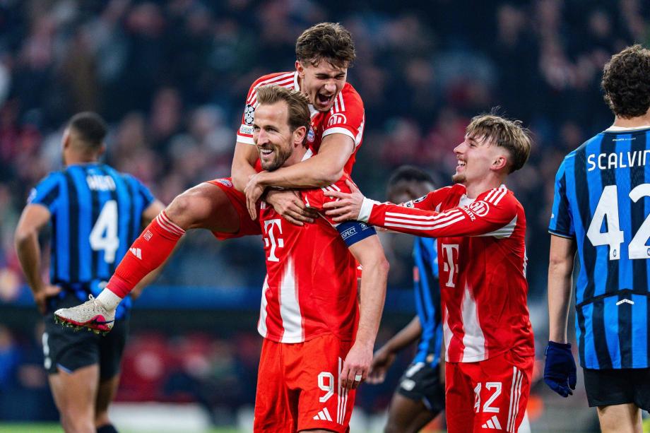 凯恩双响 拜仁4-1总比分10-2亚特兰大晋级八强