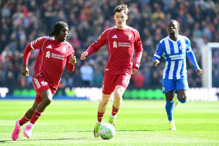 英超：维尔贝克梅开二度 利物浦1-2布赖顿